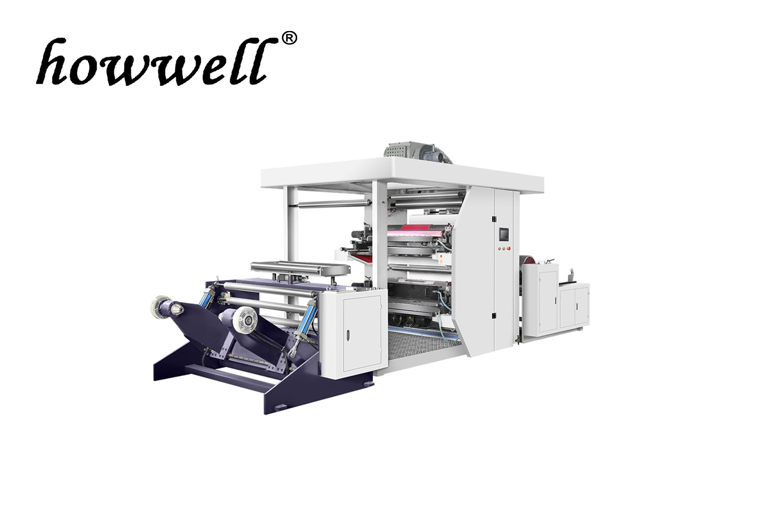 Paper Bag Making Machine With Inline Printing